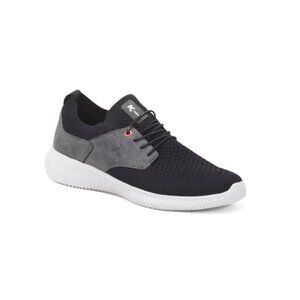 RIEKER Black/grey Men's Casual Sport Jogging Shoes